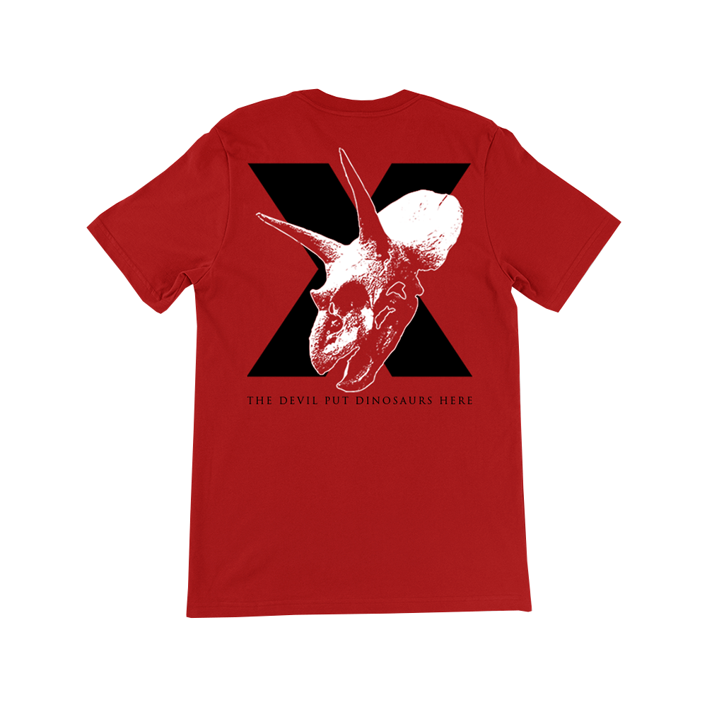 X Dinosaur Red T-Shirt