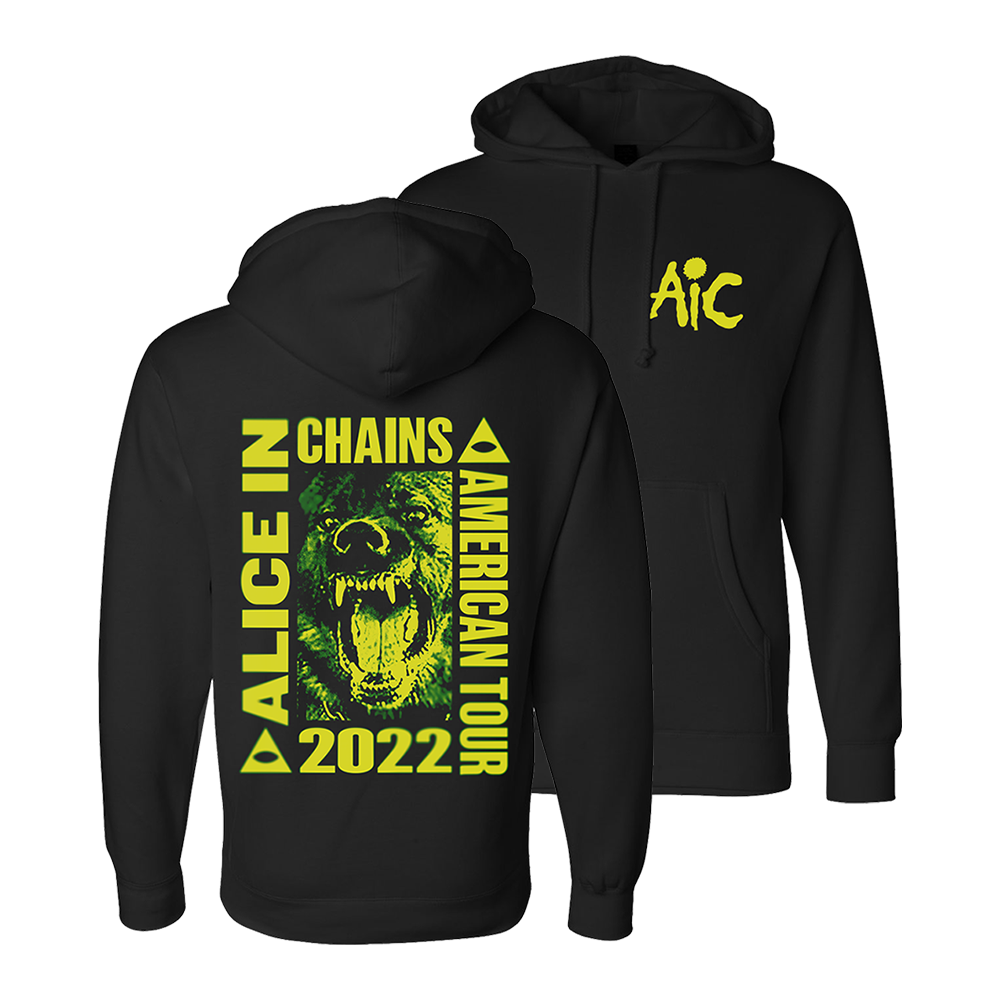 Alice in top chains zip hoodie
