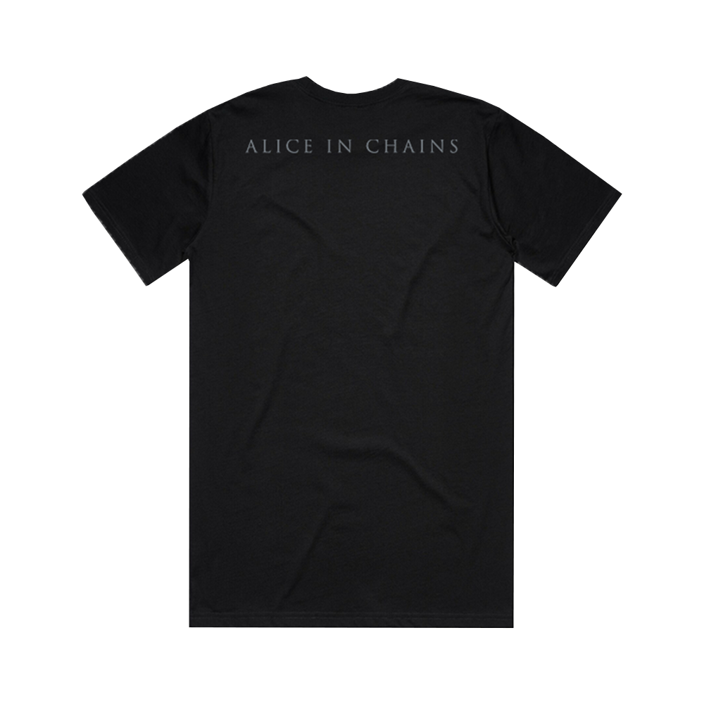 Black and online blue tee