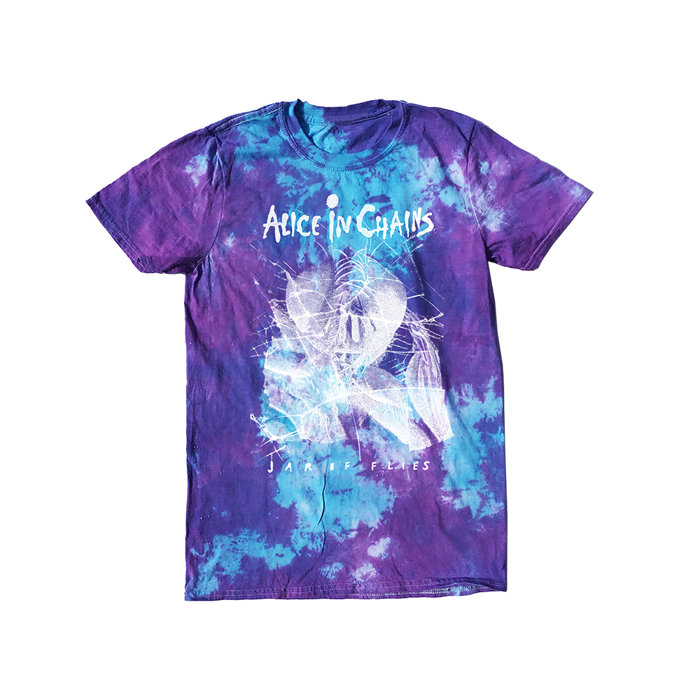 Alice in Chains - Jar of Flies Custom Tie Dye T-Shirt