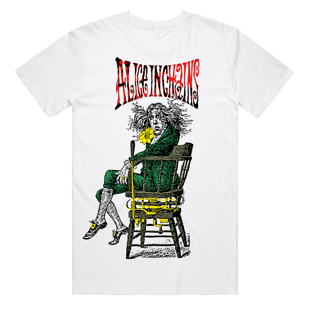 Angry Chair White T-Shirt