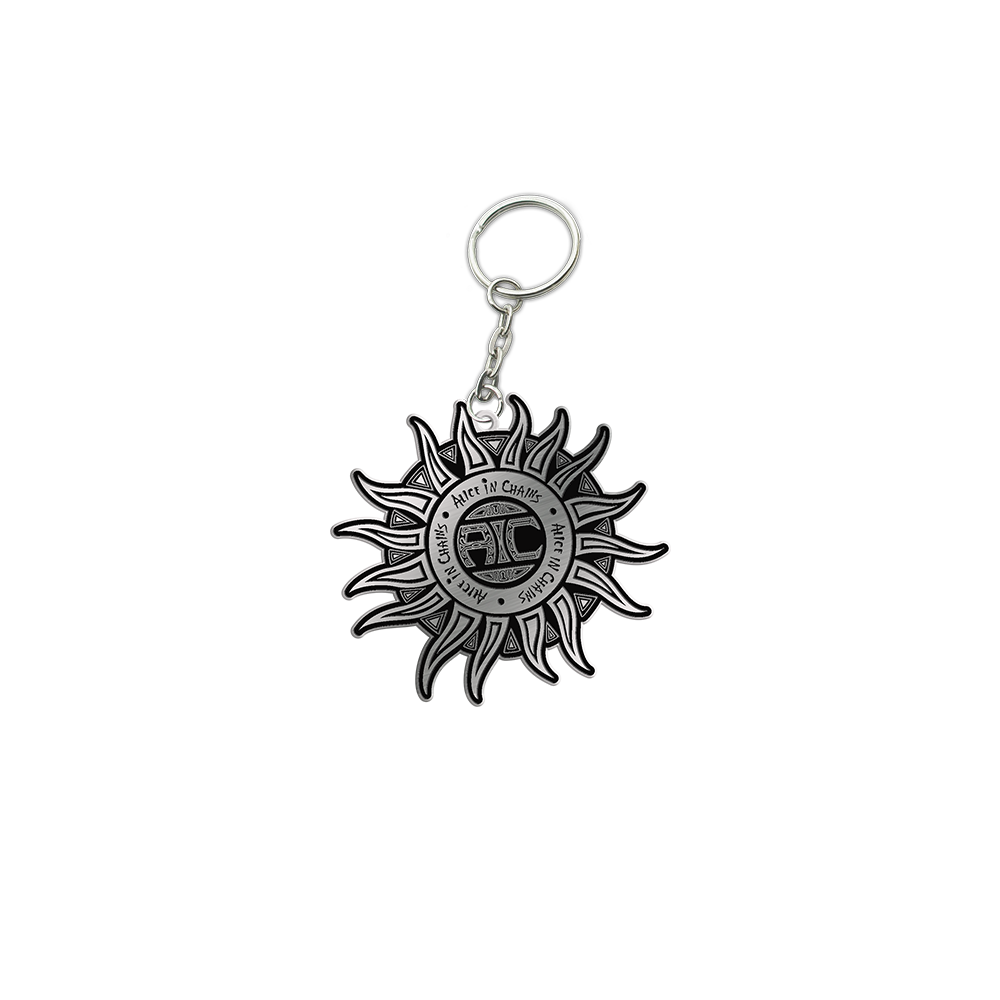 Sun Logo Keychain